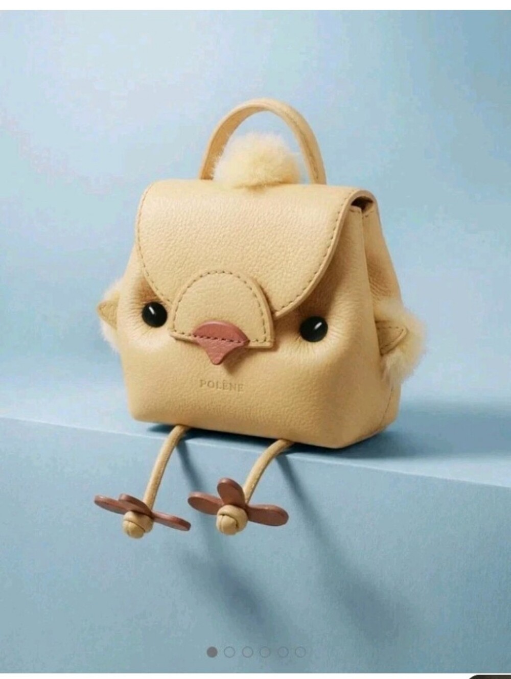 NWT Polene The Nanonimals Piyu Mini Bag, Charm Bag